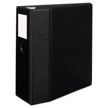 Avery® Heavy-duty Non-view Binder, Durahinge, Three Locking One Touch Ezd Rings, Spine Label, Thumb Notch, 5" Cap, 11 X 8.5, Black freeshipping - TVN Wholesale